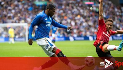 Rangers defeated by Manchester United in Murrayfield friendly