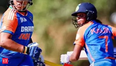 Harmanpreet, Richa Ghosh guide India to 78-run win over UAE in Women's Asia Cup - The Economic Times