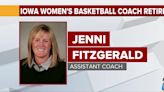 Iowa women’s basketball assistant coach Jenni Fitzgerald to retire