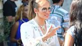 J-Lo wows in playsuit as she celebrates 55th birthday in NYC without Ben