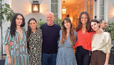 El consejo que Demi Moore le dio a sus hijas, tras el diagnóstico de demencia de Bruce Willis