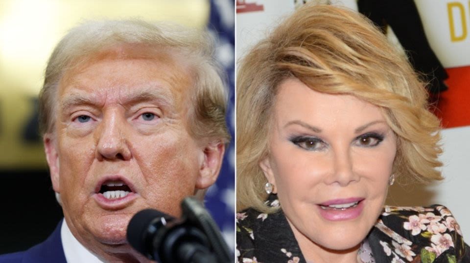 Critics Mock Trump For Name-Dropping Joan Rivers In Bizarre Election Claim