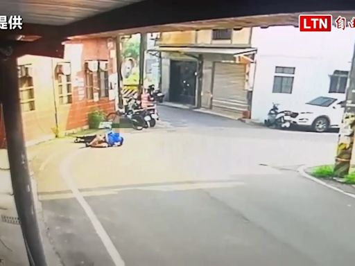新竹男子疑清理2樓冷氣失足墜落 壓死路人遭送辦（警方提供） - 自由電子報影音頻道