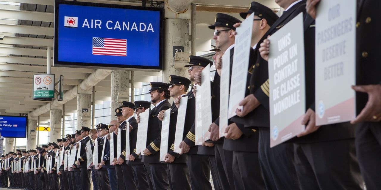 Air Canada Talks With Pilots Union Hit Impasse, CEO Rousseau Says