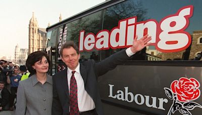 No 10 wanted a prime ministerial battle bus for Tony Blair, records show