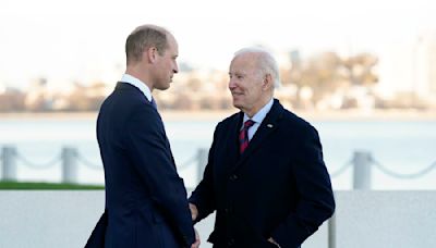 Príncipe Guillermo se reúne con Biden en Boston para hablar sobre cambio climático - La Tercera