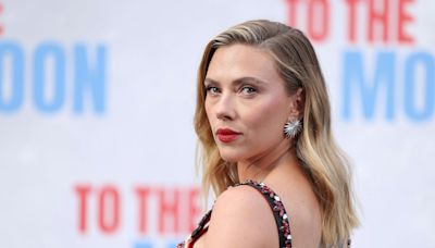 Scarlett Johansson's Beaded Dress Sends Sparks Flying in Berlin