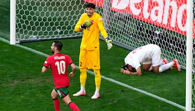 Euro 2024: Turkey's Samet Akaydin gifts Portugal with own goal during 3-0 defeat