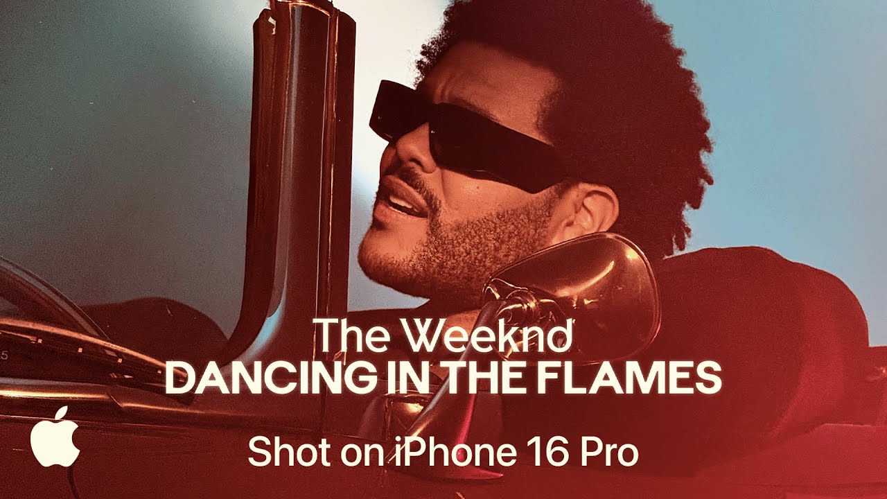 The Weeknd Previews "Dancing In The Flames" Video That Is Also An iPhone Commercial