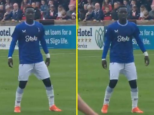 Everton suffer pre-season wardrobe gaffe as fans troll new Castore home kit