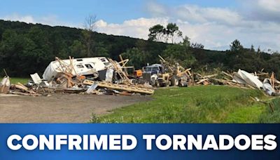 Recapping the wild weather Wednesday in Western New York; at least 4 tornadoes touched down