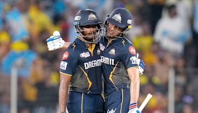 Gill, Sudharsan keep GT's playoff hopes alive with 35-run win over CSK