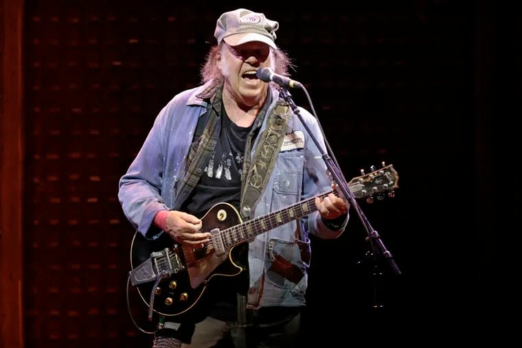 Neil Young's restless artistic spirit and contrarian streak finds the perfect showcase in Camden show