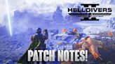 Helldivers 2 Latest Update Tweaks Damage-Over-Time Effects & More