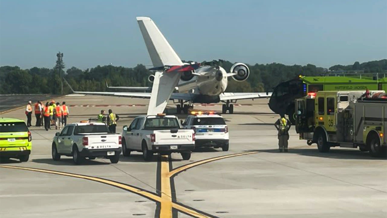 Delta, Endeavor planes collide on tarmac at Hartsfield-Jackson Atlanta International Airport