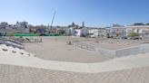 Una pérgola emparrada dará sombra natural en la plaza de Belén de Jerez