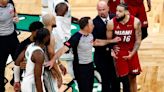 What Jaylen Brown said about confronting Caleb Martin after hard foul on Jayson Tatum