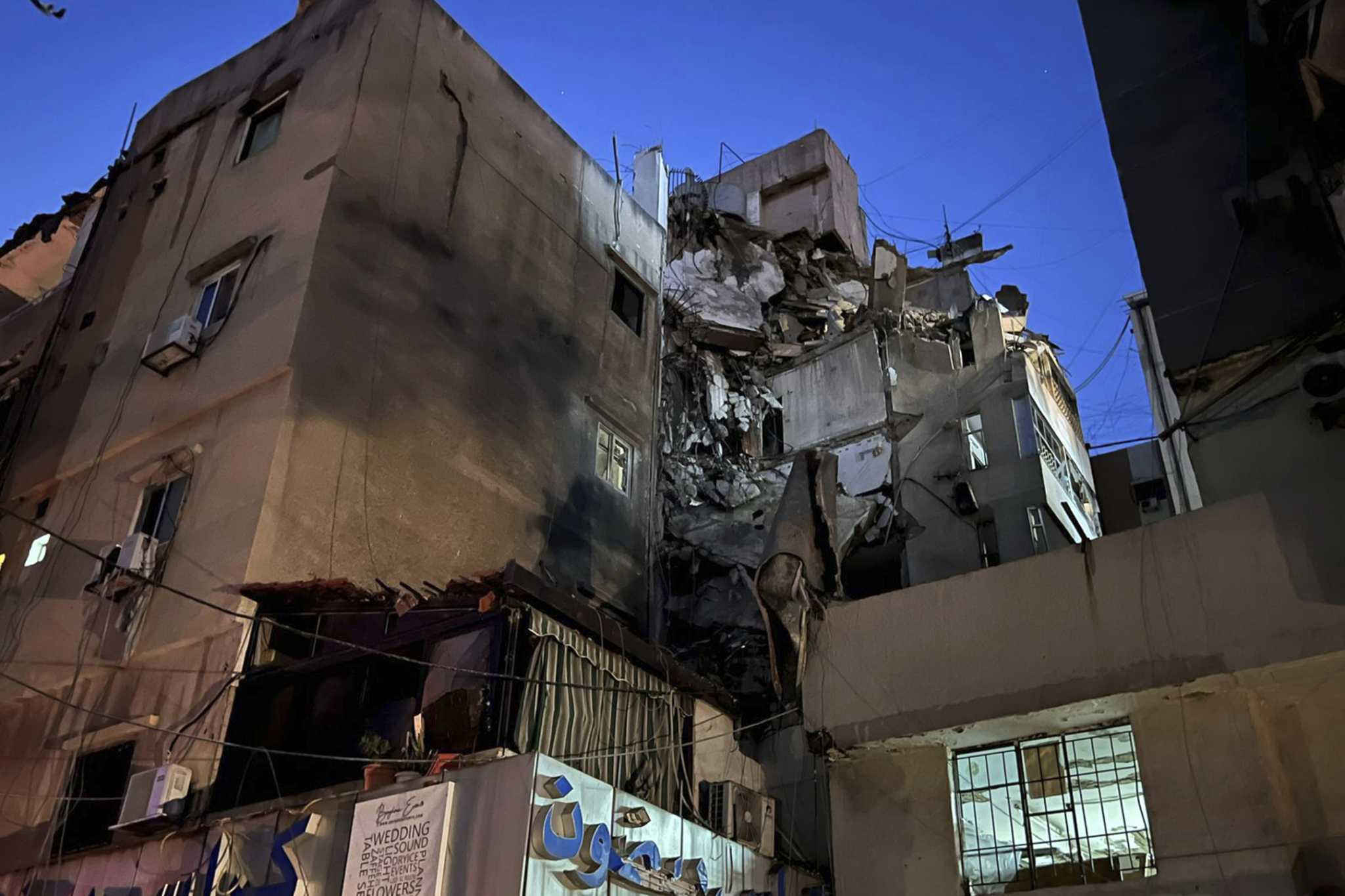 Israeli airstrike hits Beirut, killing 1 and wounding dozens in surging tensions with Hezbollah