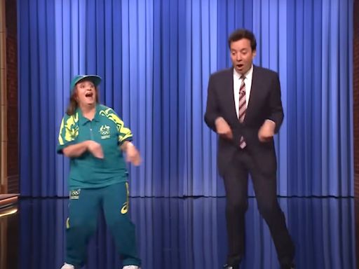 Jimmy Fallon brutally mocks Australian breakdancer Raygun on The Tonight Show