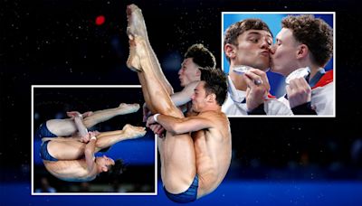 Tom Daley and Noah Williams win silver medal as Team GB superstar adds to record