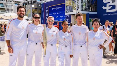 Megan Rapinoe, Sue Bird, Diana Flores Participate in Olympic Torch Relay to Honor 2024 Games