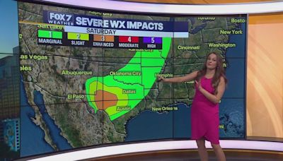 Austin weather: Severe weather threat continues