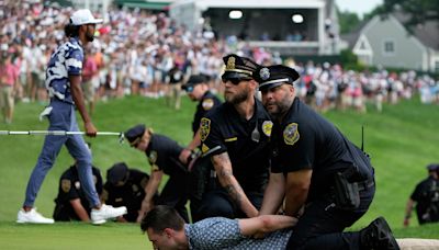 Travelers Championship protesters explain 18th hole disruption as ‘fire alarm for the society’