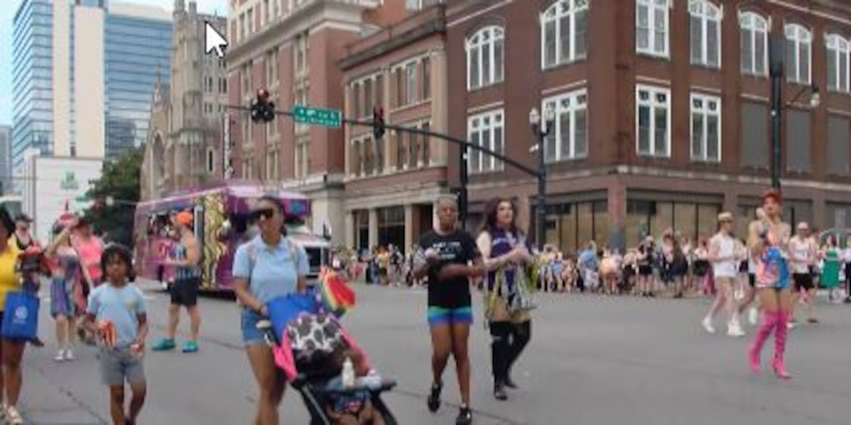 Thousands gather for Nashville Pride Parade kickoff