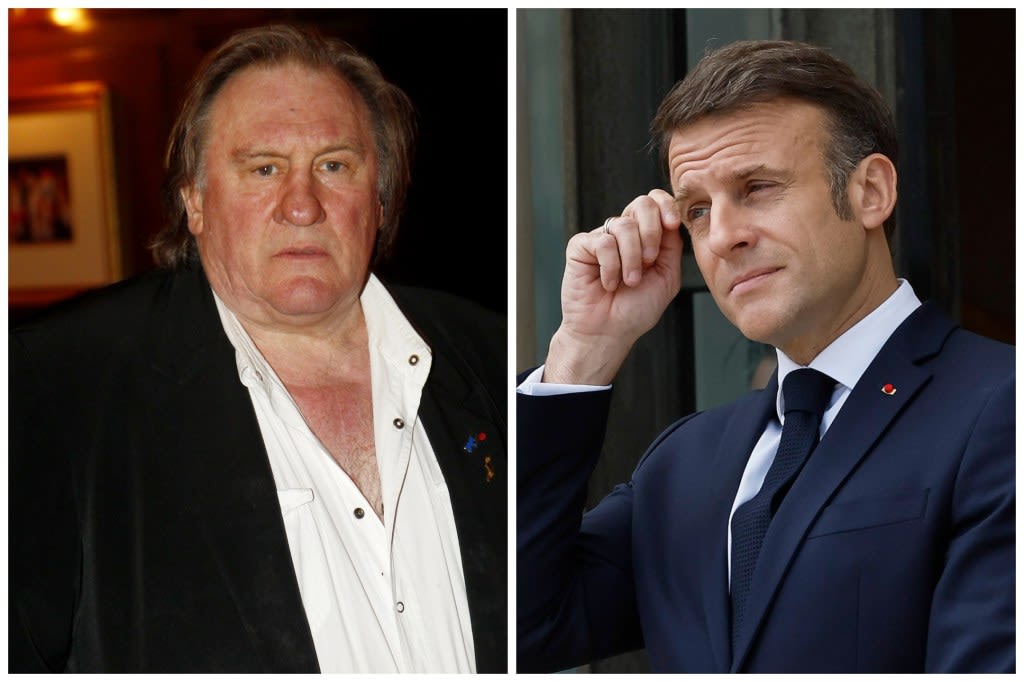 French President Emmanuel Macron Distances Himself From Gérard Depardieu Amid France’s #MeToo Wave