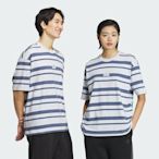 adidas 愛迪達 上衣 男款 短袖上衣 運動 亞規 ST FL STRIPE T 藍 IT3929