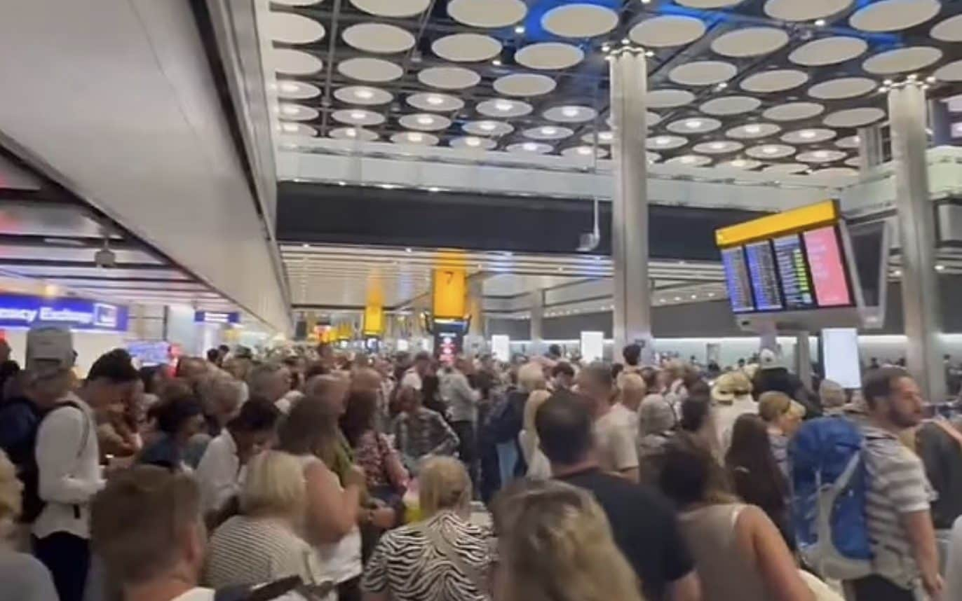 British Airways passengers forced to fly from Heathrow without their bags