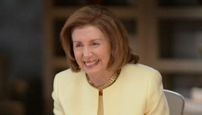 Nancy Pelosi burst out laughing after being asked if Trump screwed up by picking JD Vance