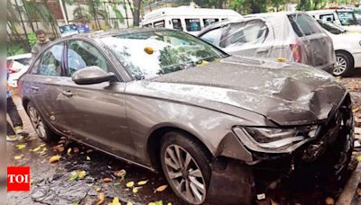 Software Engineer crashes Audi after consuming alcohol in Mulund | Mumbai News - Times of India