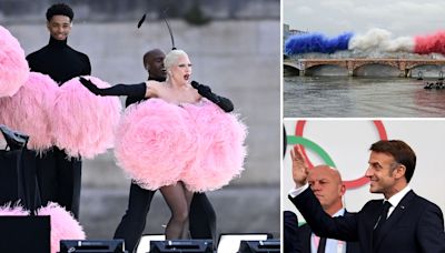 Olympics opening ceremony live: Paris 2024 kicks off with Lady Gaga in sea of colour