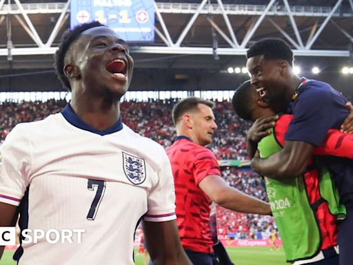 Bukayo Saka: Special moment of Euros redemption for England star