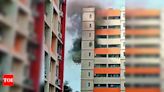 Fire breaks out in New Town complex, no injuries reported | Kolkata News - Times of India
