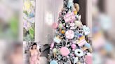 Grace Chow wows fans with giant Christmas tree