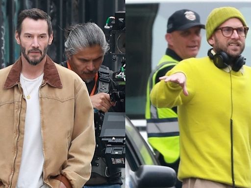 Keanu Reeves Spotted Filming New Movie ‘Outcome’ with Director Jonah Hill