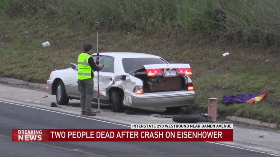 18-year-old from Hoffman Estates identified as 1 of 2 people killed in I-290 crash early Sunday morning