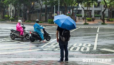 中南部今再防豪雨！低壓帶快速接近 「大雷雨範圍」擴大時間點出爐