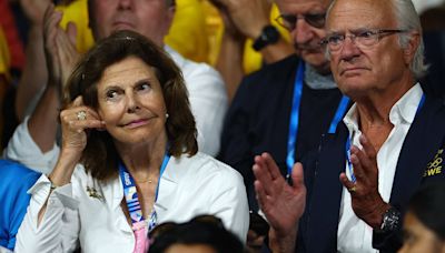 King Carl XVI Gustaf of Sweden joins Queen Silvia at Paris Olympics