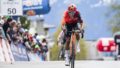 Egan Bernal, sexto en la etapa reina del Tour de Romandía y top 10 en la general