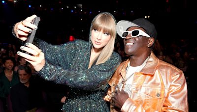 Watch Taylor Swift Give Flavor Flav a Cute Shout-Out From the Eras Tour Stage in Hamburg