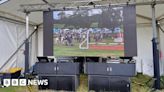 Skelton Show puts up big screen for England-Switzerland game