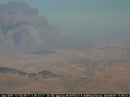 1st major California wildfire of the year 50% contained after burning14,000 acre