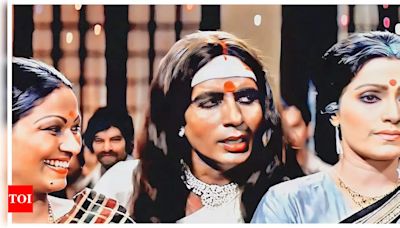 Film Historian Dilip Thakur shares interesting deets about the song 'Mere Angne Mein' from 'Laawaris': 'Amitabh Bachchan would lift Jaya Bachchan...' | - Times of India