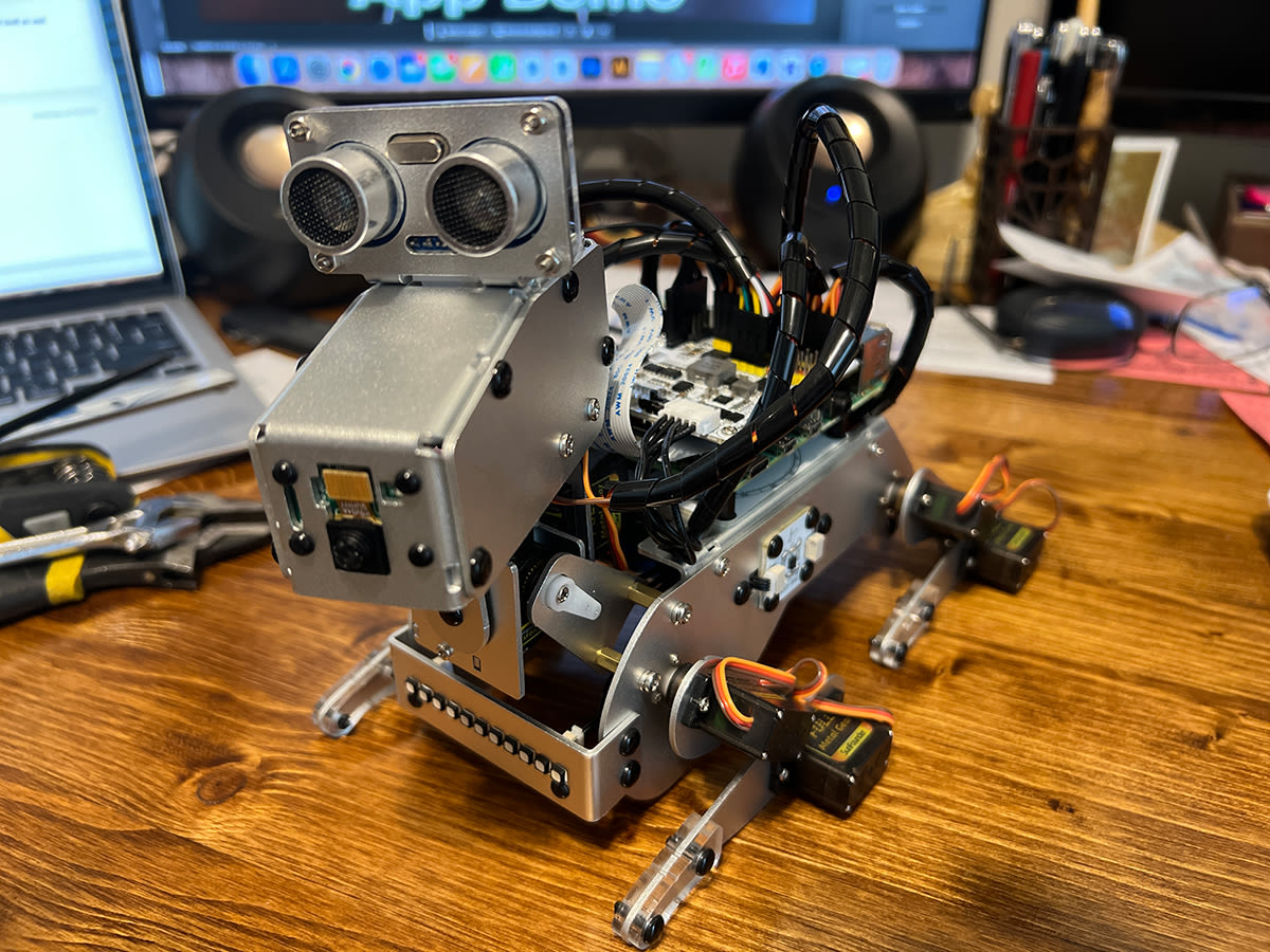 SunFounder PiDog Robot Dog Kit for Raspberry Pi review - a cute, lively puppy dog with no mess - The Gadgeteer