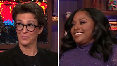 Sherri Shepherd stuns Rachel Maddow on 'WWHL': "You'd be my lesbian hall pass"