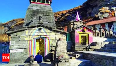 World’s highest Shiva temple in Uttarakhand faces water leakage, weakening foundation | Dehradun News - Times of India