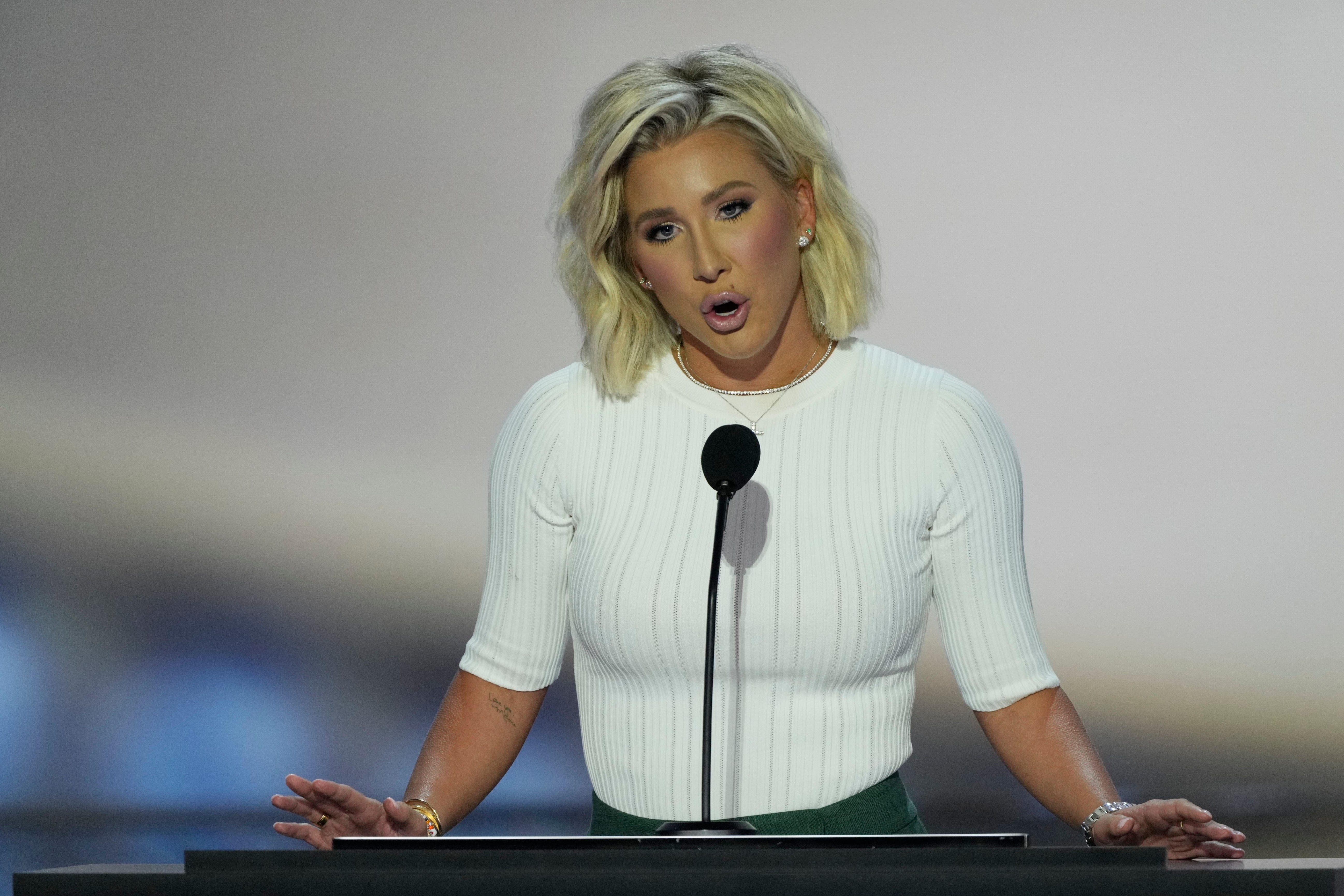 'My family was persecuted.' Savannah Chrisley, daughter of Todd and Julie, at 2024 RNC